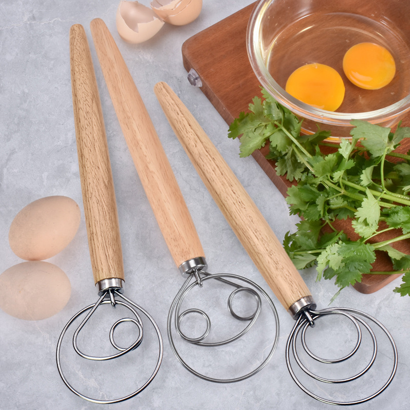 Danish Pancake Pan - Deense deeggarde Roestvrijstalen handmixer Blender Eiklopper