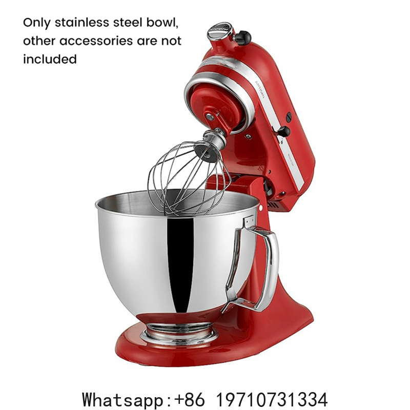 Kitchenaid Mixer Artisan 5Qt - Vervangende mengkom van roestvrij staal 304,