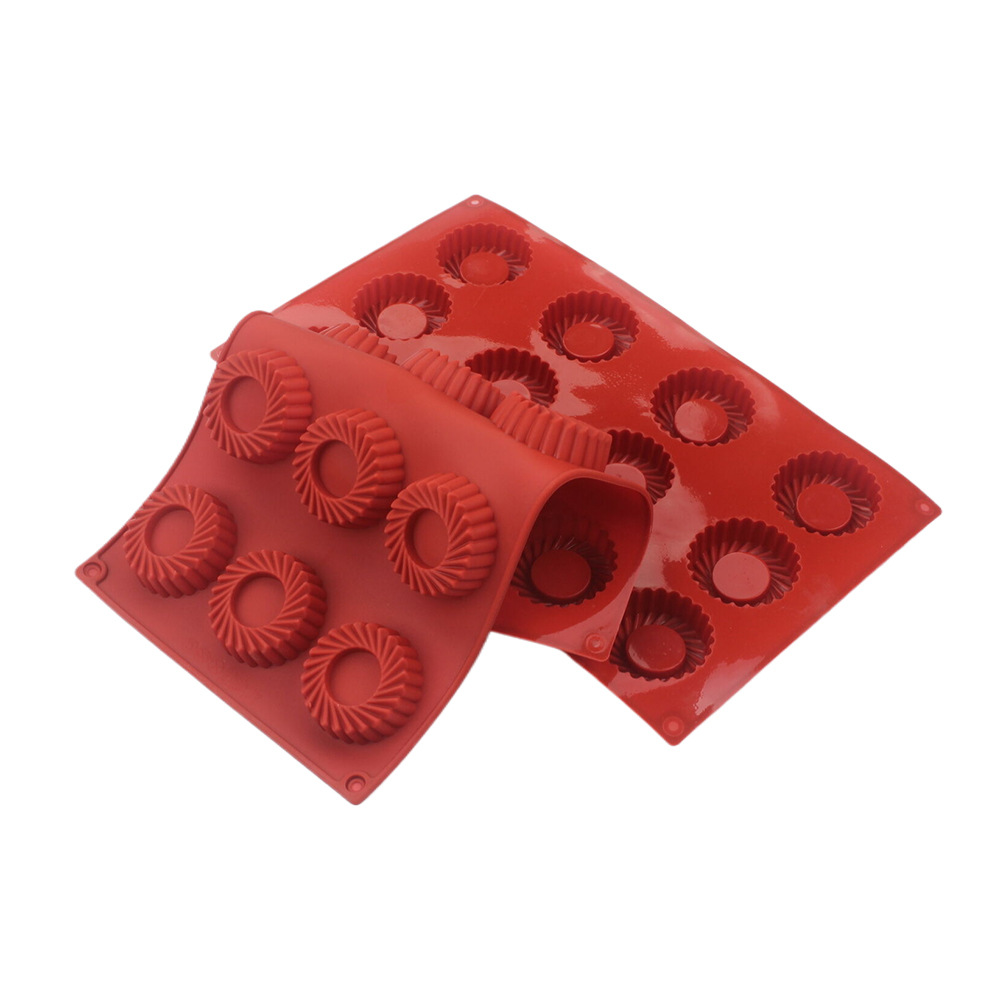12-gaats ronde vortexvormige s - Donut Mold Silicone recensie en prijs