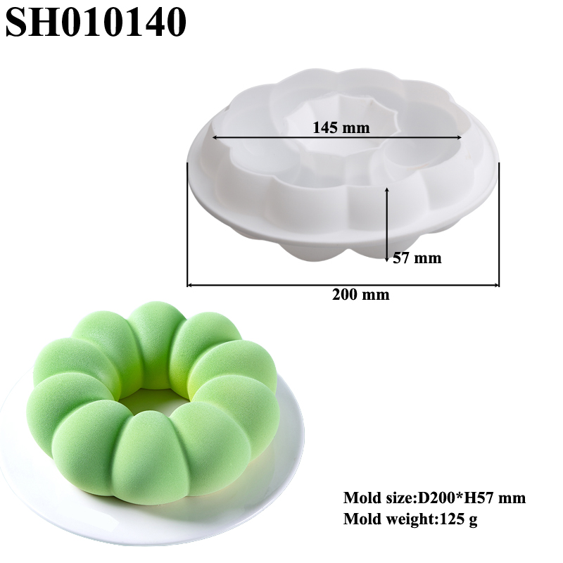 1 of 6 cellen bloemvormige don - Donut Mold Silicone recensie en prijs