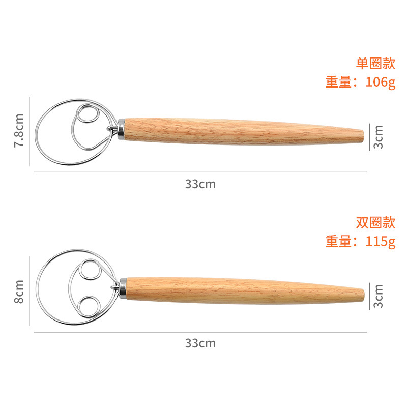 8 Stuks 13 Inch Eiken Handvat  - Danish Pancake Pan recensie en prijs