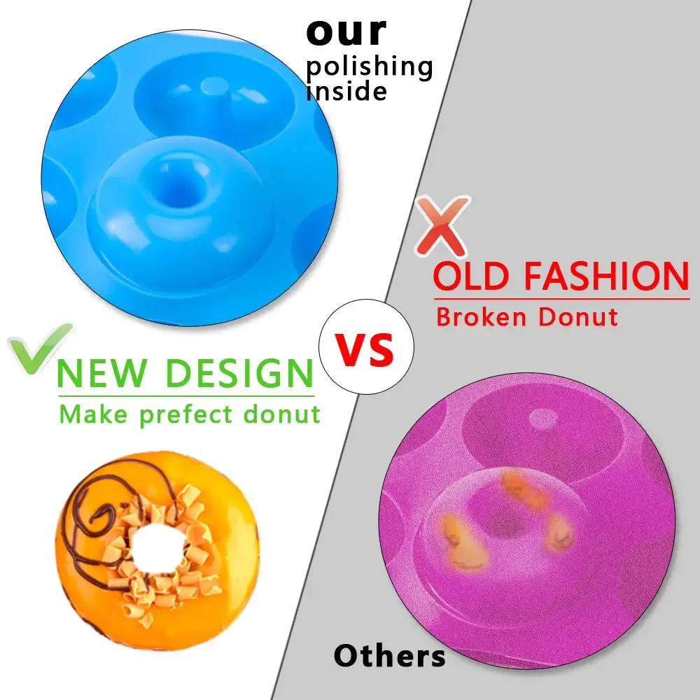 1/2 Stuks Siliconen Muffins Do - Donut Mold Silicone recensie en prijs