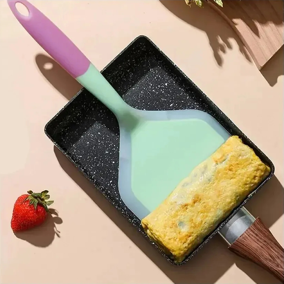Willekeurige kleur pannenkoeks - Okonomiyaki Spatula recensie en prijs