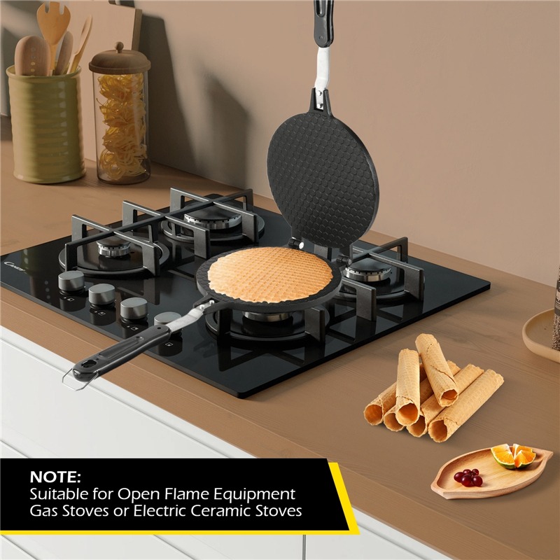 22 Cm Non-stick Loempia Wafeli - Waffle Cone Maker recensie en prijs