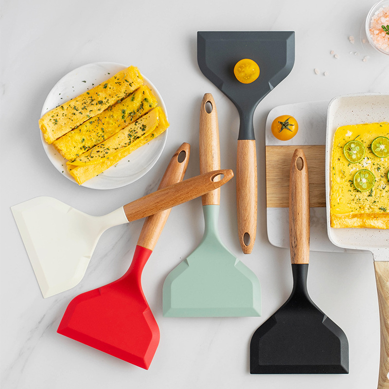 Food Grade Siliconen Kookgerei - Okonomiyaki Spatula recensie en prijs
