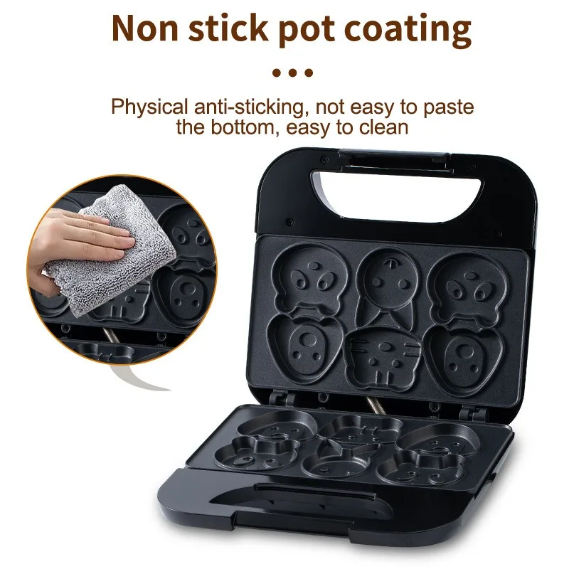 Huishoudelijke Cartoon Biscuit - Mini Pancake Griddle recensie en prijs